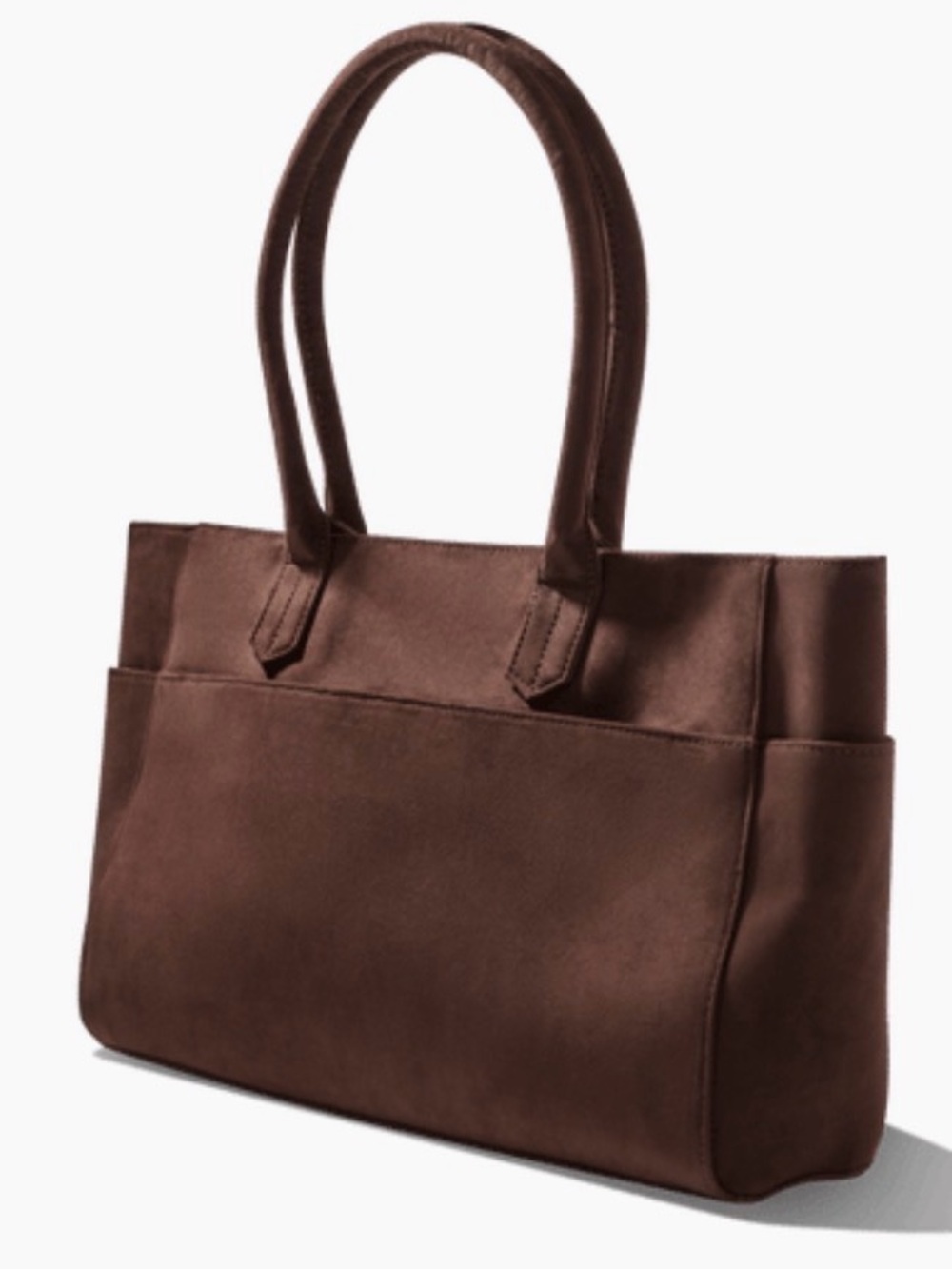 Mali & Lili faux suede tote NWT